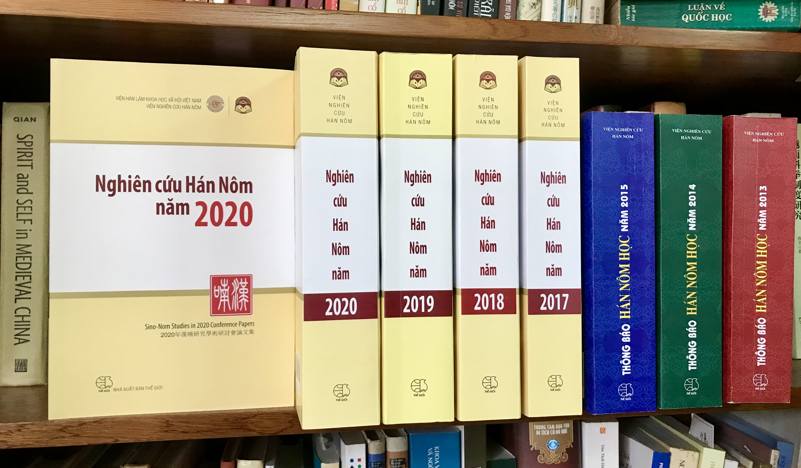 Ảnh một số sản phẩm kỷ yếu hội thảo qua các năm