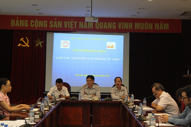 PGS.TS. Nguyễn Đức Minh và PGS.TS Nguyễn Như Phát<br> đồng chủ trì Tọa đàm