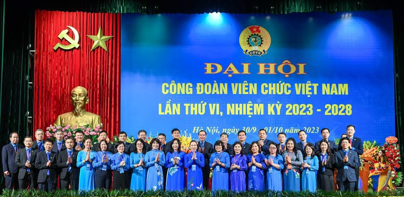 Ban Chấp hành nhiệm kỳ 2023 - 2028 ra mắt Đại hội