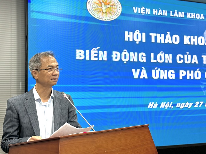 TS. Đặng Xuân Thanh phát biểu khai mạc Hội thảo