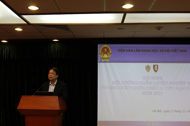 GS.TS. Đặng Nguyên Anh phát biểu khai mạc tại Hội nghị