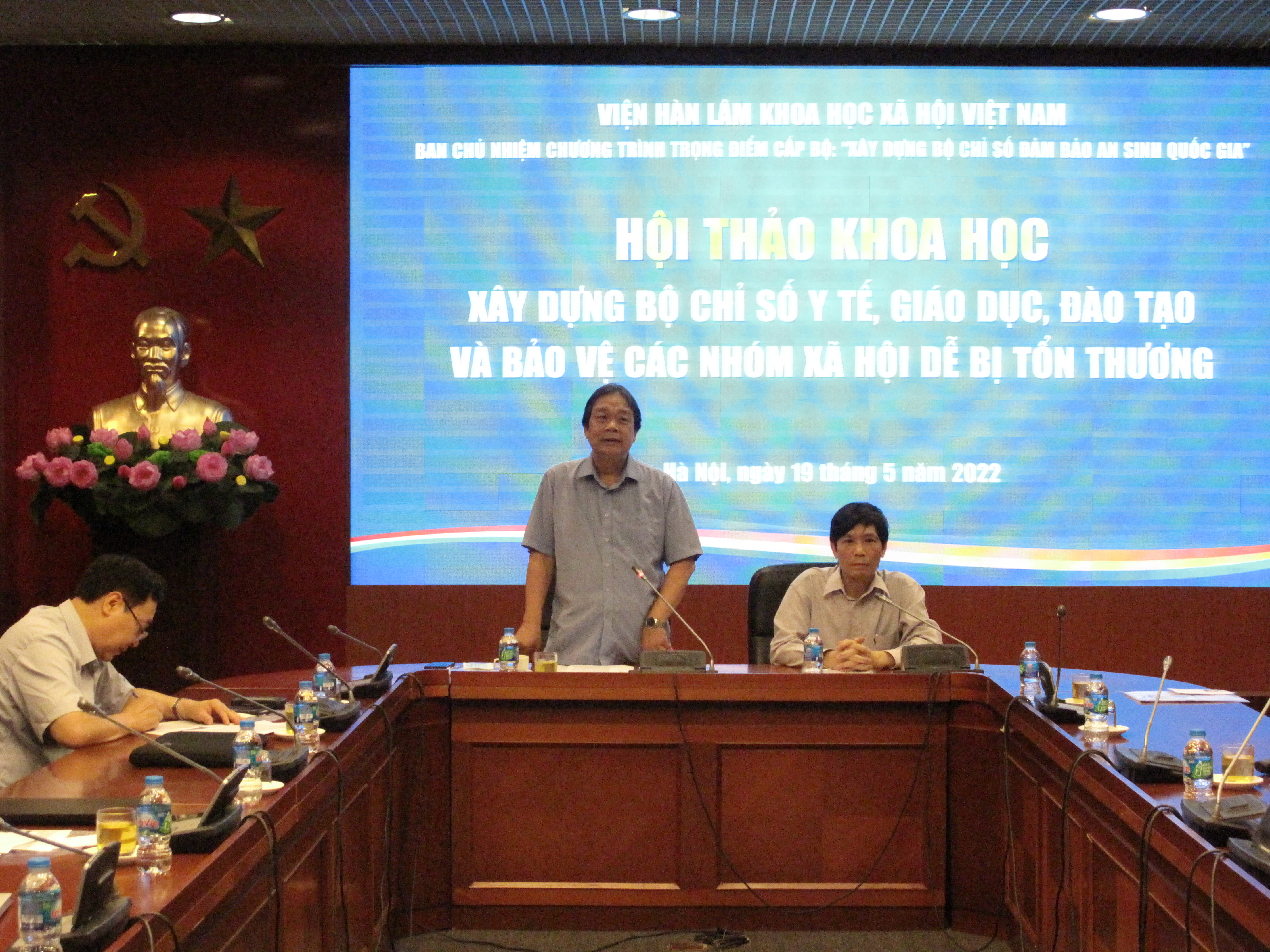 GS.TS. Đặng Nguyên Anh, Chủ nhiệm chương trình phát biểu khai mạc Hội thảo