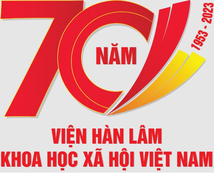 Logo 70 năm thành lập Viện Hàn lâm Khoa học xã hội Việt Nam