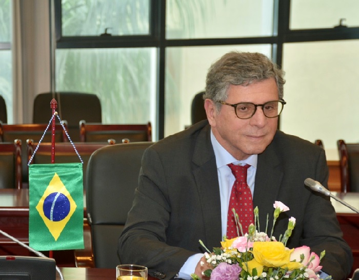 Ngài Marco Farani, Đại sứ Brazil tại Việt Nam tại buổi làm việc