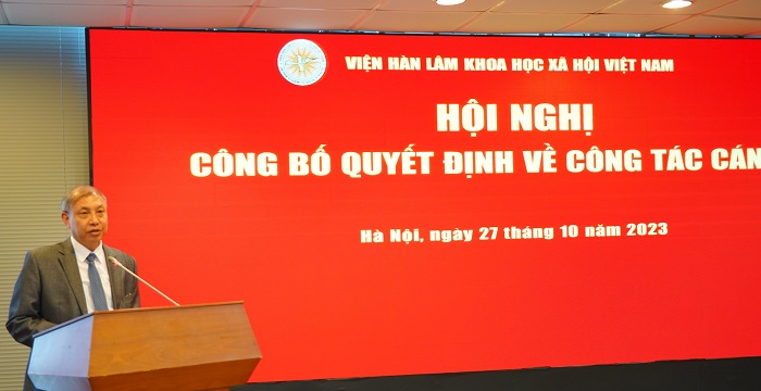 ThS. Ngô Tiến Phát phát biểu nhận nhiệm vụ tại Hội nghị