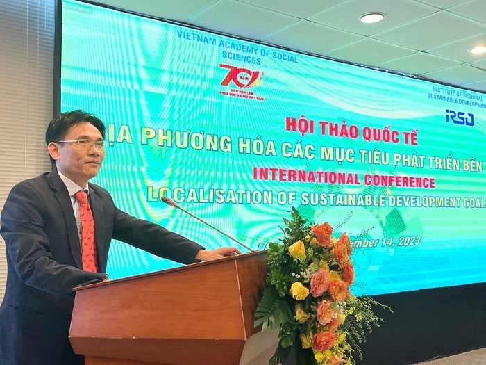 PGS.TS. Nguyễn Đức Minh, Phó Chủ tịch Viện Hàn lâm phát biểu khai mạc Hội thảo