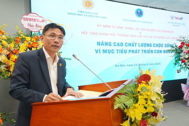 PGS.TS. Nguyễn Đức Minh, Phó Chủ tịch Viện Hàn lâm phát biểu chào mừng tại Hội thảo