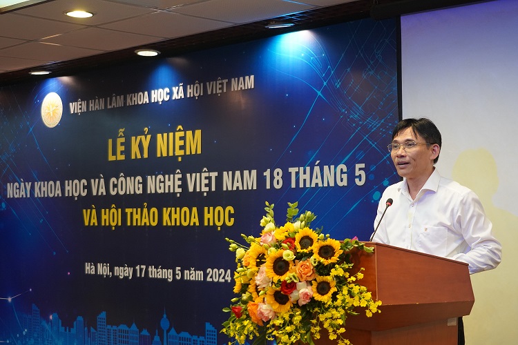 PGS.TS. Nguyễn Đức Minh, Phó Chủ tịch Viện Hàn lâm phát biểu chào mừng và đề dẫn Hội thảo