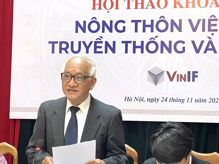 PGS.TS. Trần Đức Cường, Chủ tịch Hội Khoa học Lịch sử Việt Nam phát biểu bế mạc Hội thảo