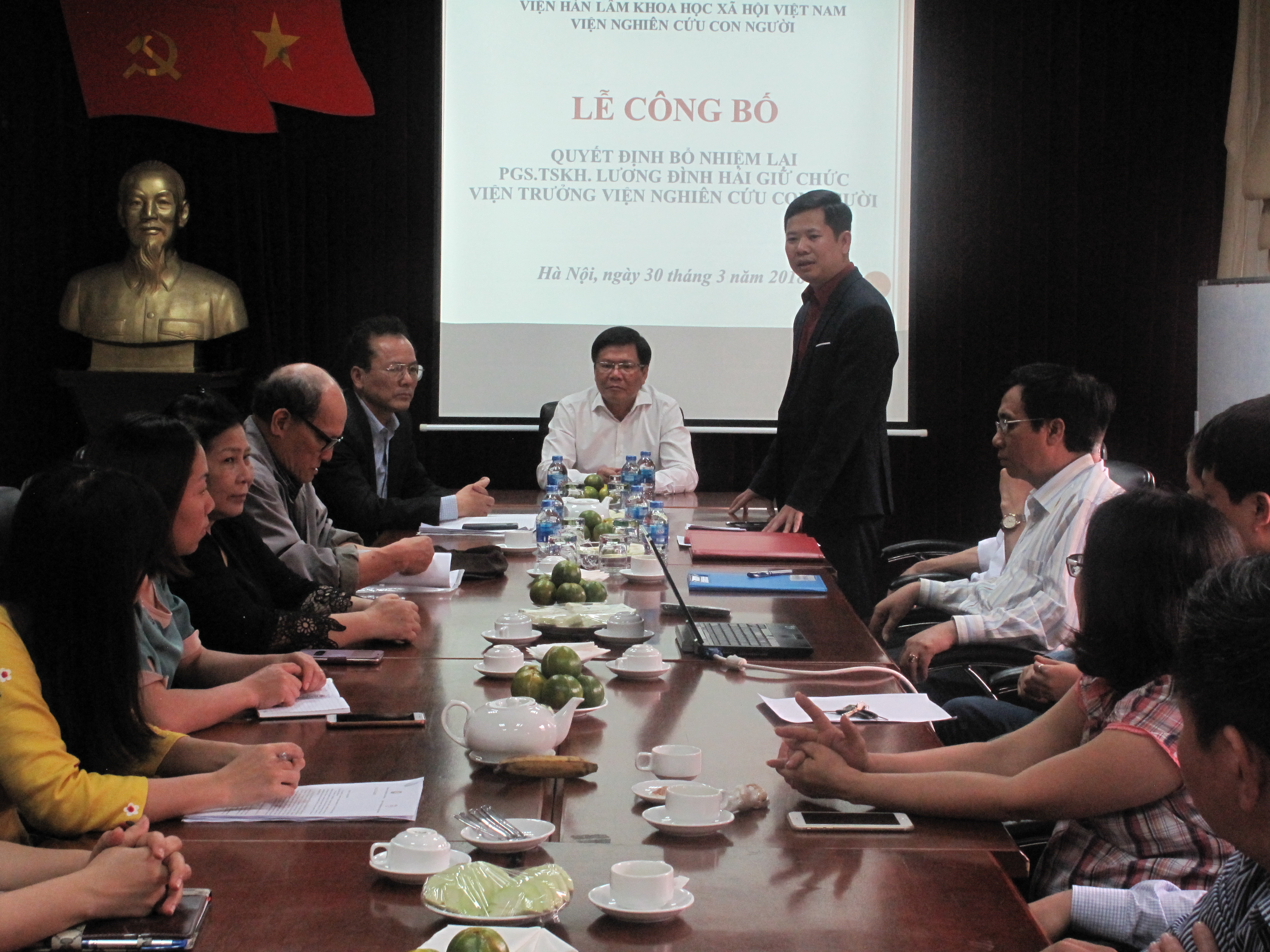 Quang cảnh buổi lễ
