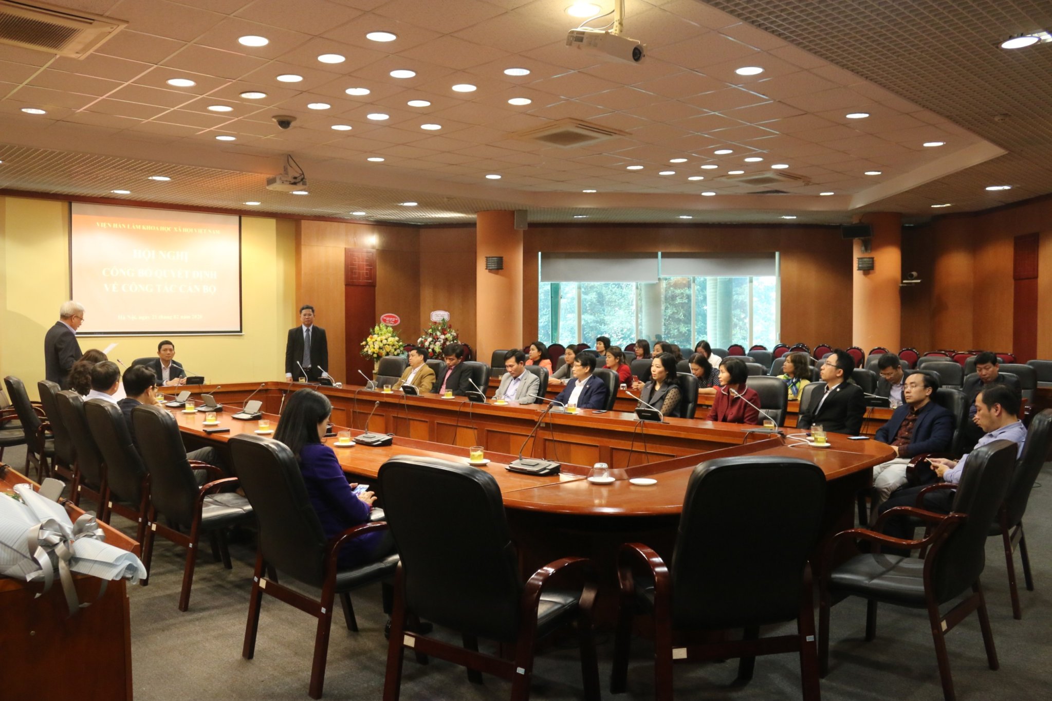 Quảng cảnh buổi lễ