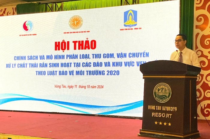 PGS.TS. Tạ Minh Tuấn phát biểu khai mạc Hội thảo