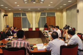 Toàn cảnh buổi làm việc