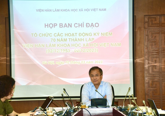 TS. Đặng Xuân Thanh, Phó Chủ tịch Viện Hàn lâm, Trưởng Ban Chỉ đạo</br> tổ chức các hoạt động kỷ niệm 70 năm thành lập Viện Hàn lâm