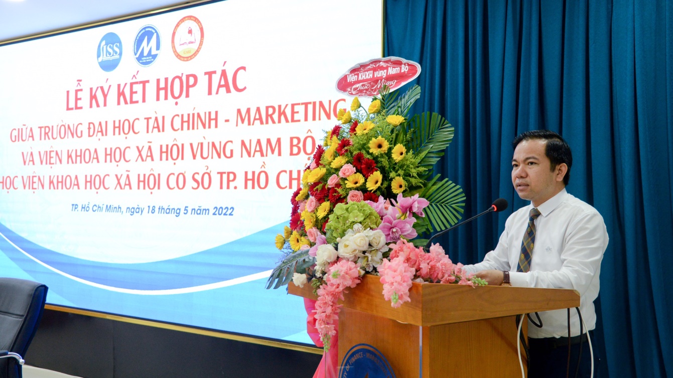 PGS.TS. Vũ Tuấn Hưng phát biểu tại buổi Lễ