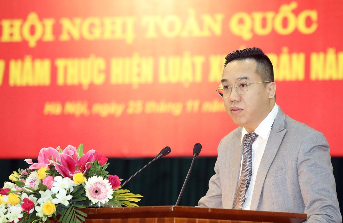 Đồng chí Nguyễn Nguyên, Phó Chủ tịch Hội Xuất bản Việt Nam, Cục trưởng Cục Xuất bản, In và Phát hành (Ảnh: Phan Tuấn Anh/TTXVN)