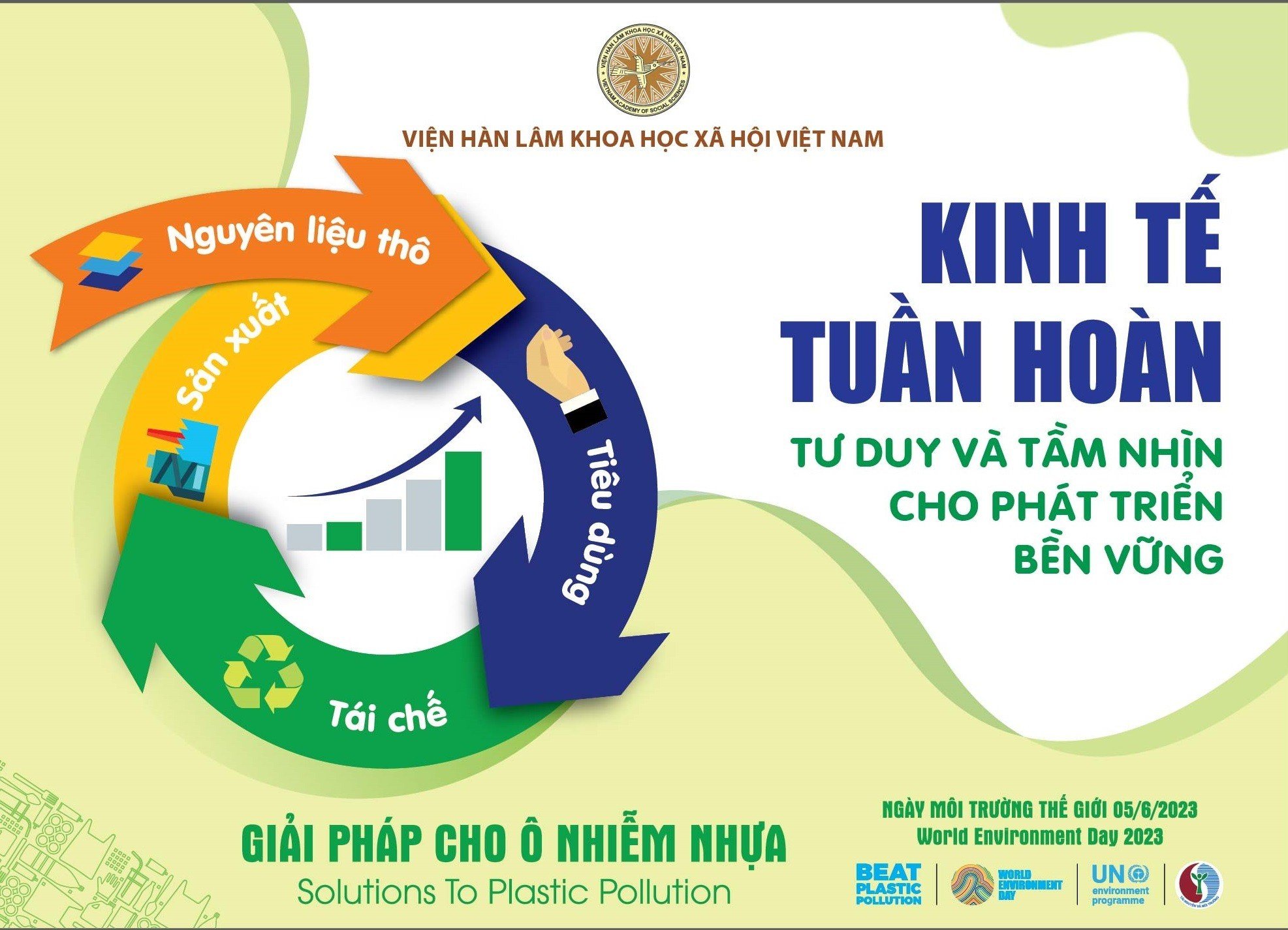 Viện Hàn lâm Khoa học xã hội Việt Nam hưởng ứng Ngày Môi trường thế giới 2023