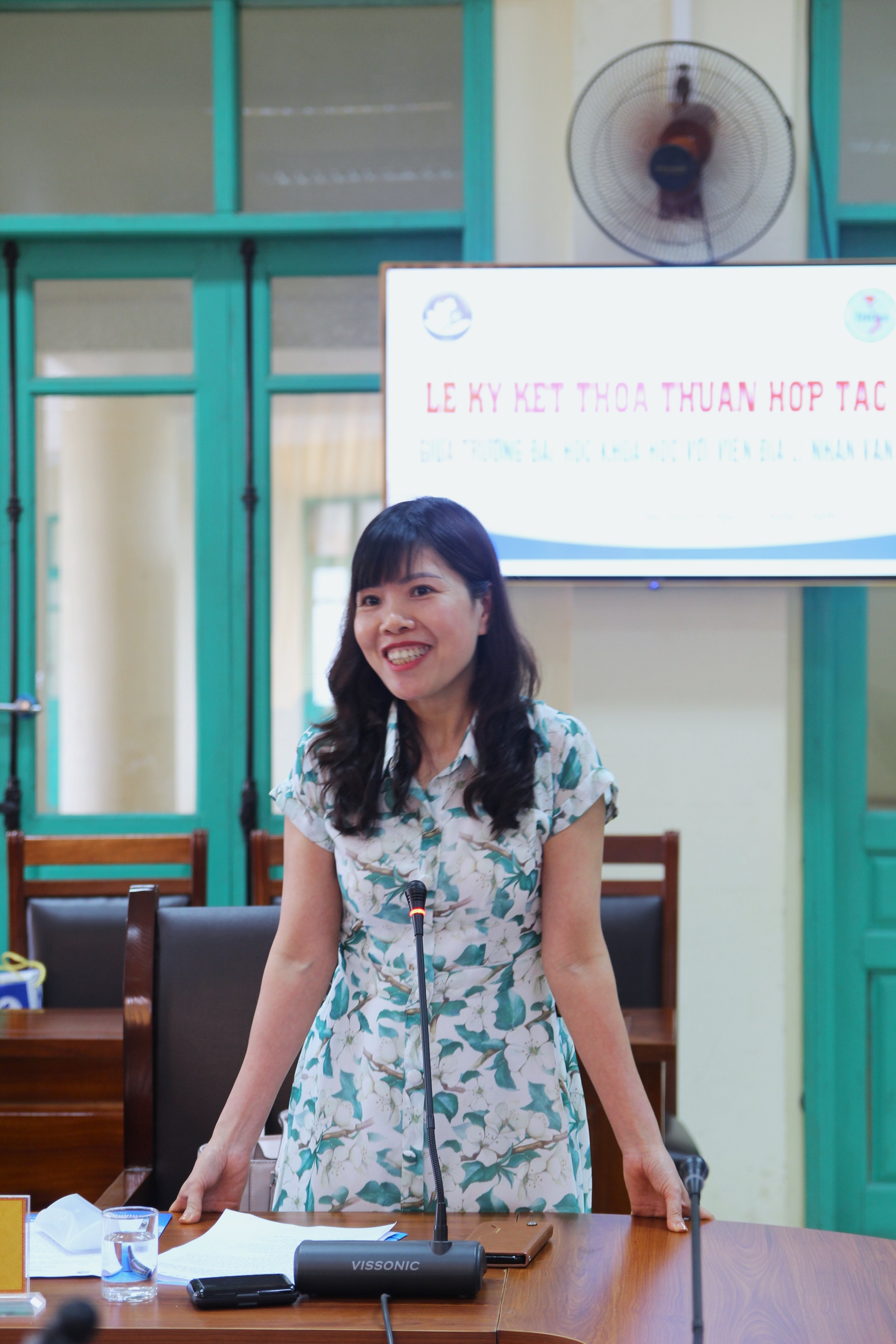 TS. Nguyễn Song Tùng phát biểu tại buổi lễ
