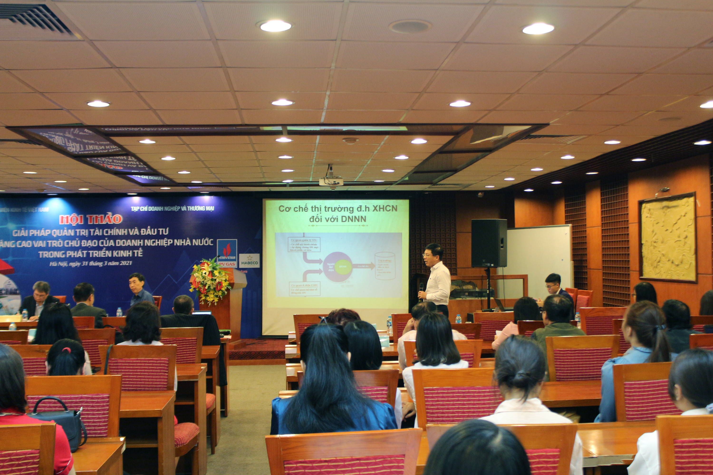 PGS.TS. Hồ Sĩ Hùng – Phó Chủ tịch Ủy ban Quản lý vốn Nhà nước tại doanh nghiệp phát biểu