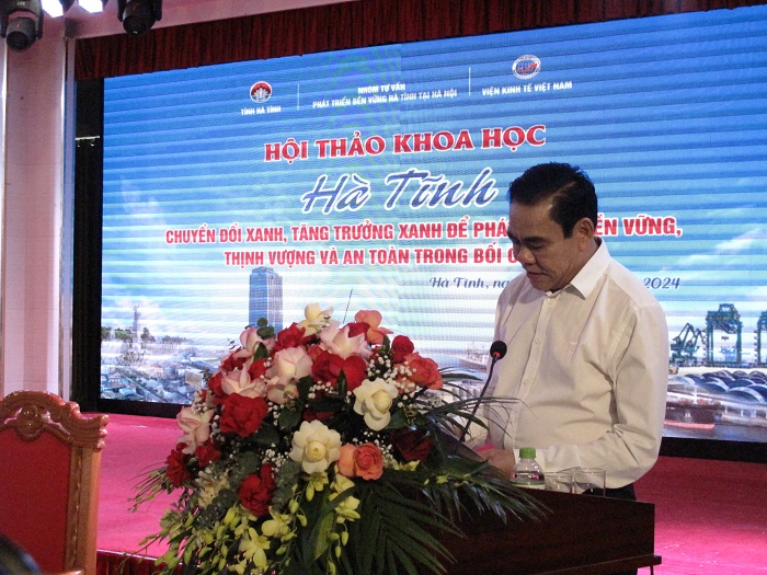 Chủ tịch UBND tỉnh Võ Trọng Hải phát biểu khai mạc