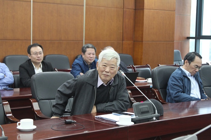 GS.TS. Đỗ Hoài Nam, nguyên Chủ tịch Viện Khoa học xã hội Việt Nam (Nay là Viện Hàn lâm KHXH Việt Nam) phát biểu tại Hội nghị