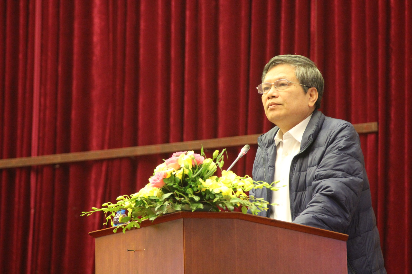 PGS.TS. Lại Văn Hùng phát biểu tại Tọa đàm
