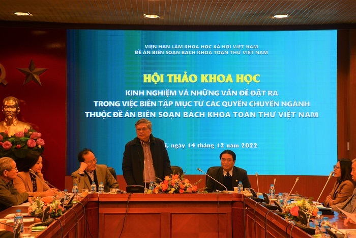 PGS.TS. Lại Văn Hùng, Tổng thư ký Đề án phát biểu bế mạc Hội thảo