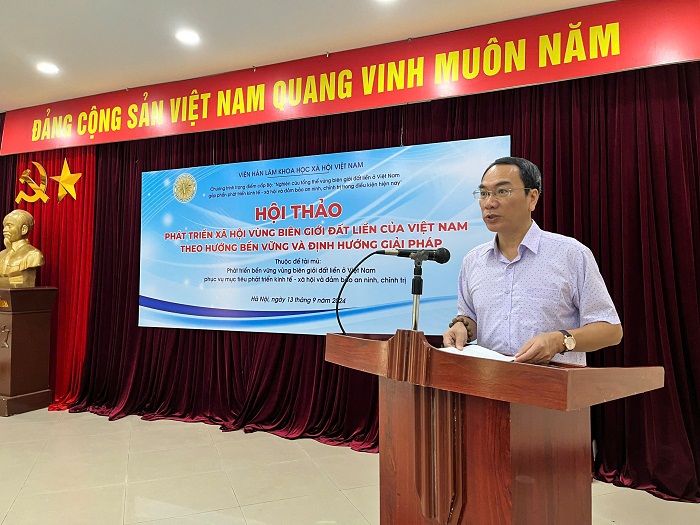 Viện trưởng Viện Nghiên cứu Tôn giáo, PGS.TS. Chu Văn Tuấn phát biểu khai mạc Hội thảo